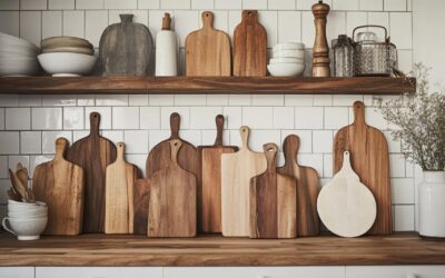Creative Uses for Wooden Cutting Boards in Your Home Design